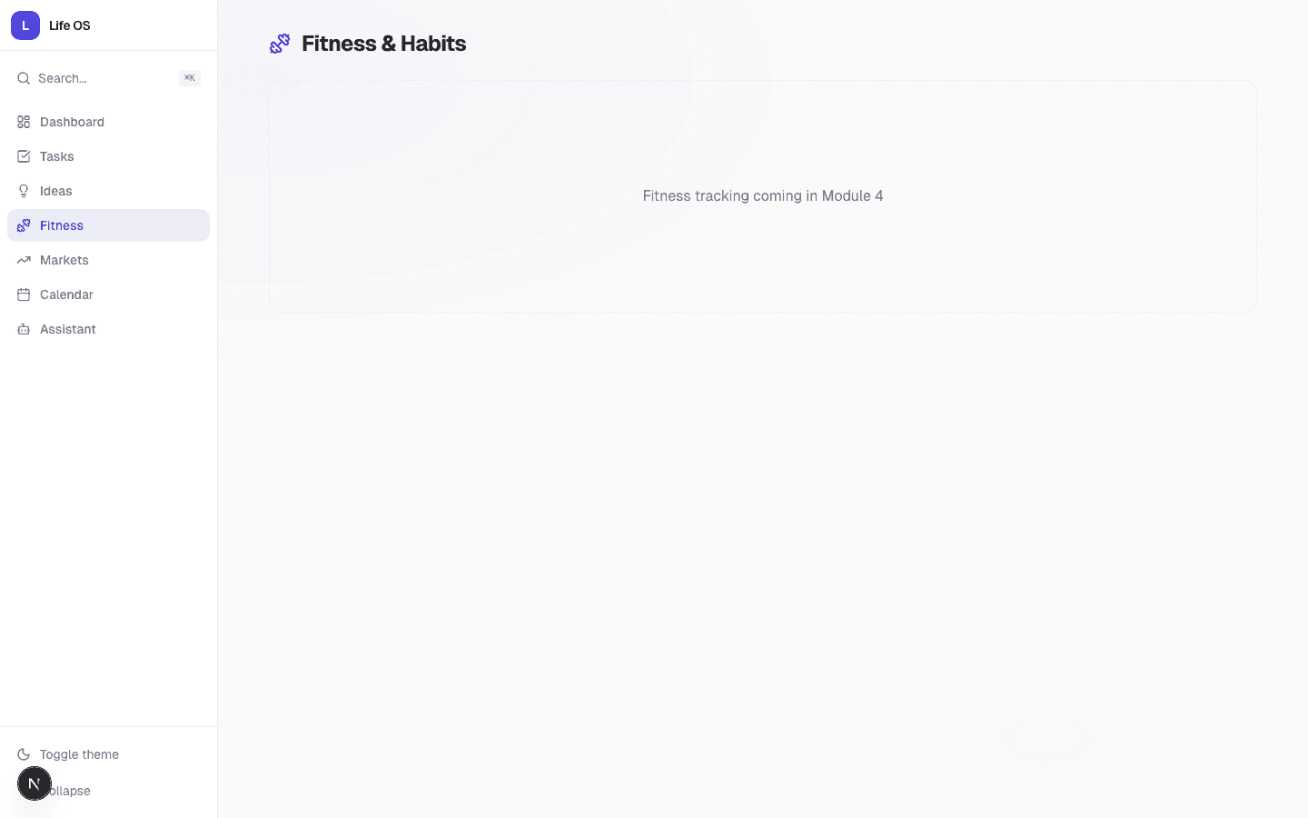 Fitness tracking with GitHub-style heatmaps