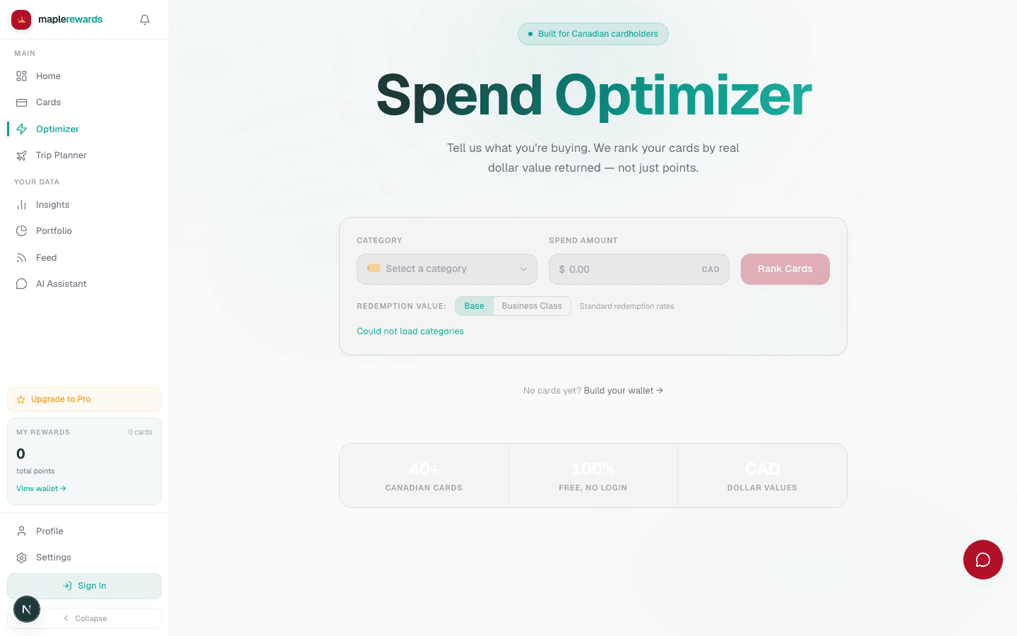 Spend Optimizer
